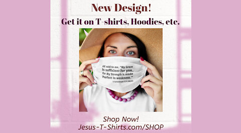 New 2 Corinthians Mockup Video #29 by Jesus T-Shirts