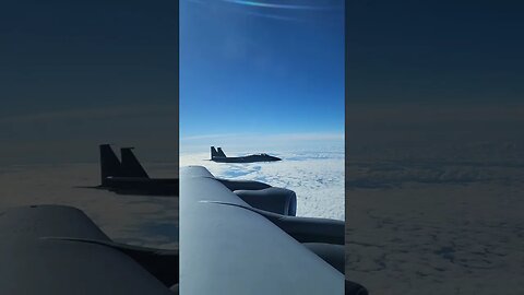 Refueling MA ANG F15s over NY
