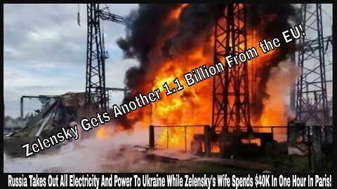 Russia Takes Out Electricity And Water To Ukraine Amid Sub Zero Temperatures With Missile Strikes!