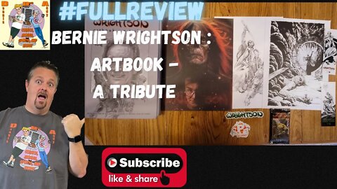 # FullReview Bernie Wrightson : Artbook - A tribute Kickstarter