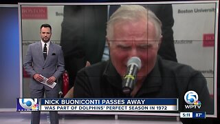 Miami Dolphins legend Nick Buoniconti dead at 78