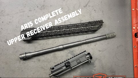 AR15 upper receiver complete assembly