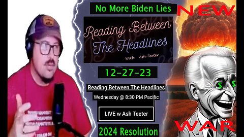 #Money No More #Biden Lies - A #2024 New Years Resolution