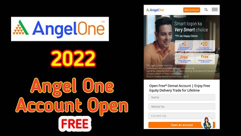 Angel One Me Free Demat Account Kayse Open Kare2022 | How To Open Free Demat Account In Angal One