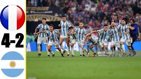 France vs Argentina 4:2 Penalty Shootout Extended Highlights all golas FIFA World Cup Qatar 2022