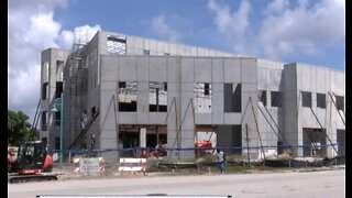 Debris at construction sites