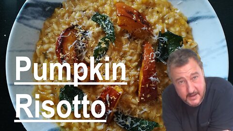 Pumpkin risotto