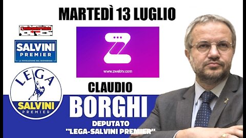 🔴 Covid, On. Claudio Borghi: Lega contraria a nuovi stop.