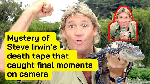 Mystery of Steve Irwin's death tape that caught final moments on camera #steveirwin #news #usanews