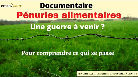 Pénuries alimentaires, une guerre à venir ?