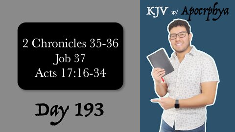 Day 193 - Bible in One Year KJV [2022]