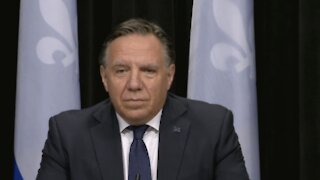 Francois Legault explique pourquoi les commerces en zone rouge ne ferment pas