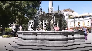 The Plaza in Puebla, Mexico