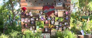 City investigating damage at healing garden