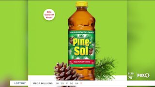 EPA approves PIne-Sol to kill COVID-19