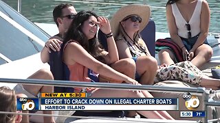 Effort to crack down on illegal charter boats