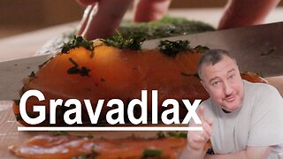 Gravadlax Swedish cured salmon