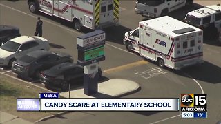 Child hospitalized, dozen others evaluated after eating “pixie stick” substance at Mesa school