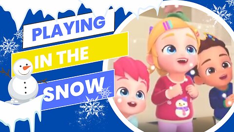 Let's play! It's Snowing! 🏂| Kid Cartoons | Baby Cartoons