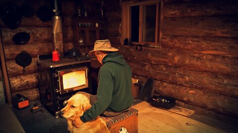 Installing a Wood Floor and a Log Truss for the Porch Roof, Off Grid Log Cabin Build Alone, Ep 24