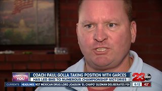 Paul Golla taking over as Garces' head football coach