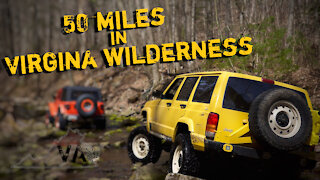 Exploring 50 Miles of Virginia Wilderness in a Jeep