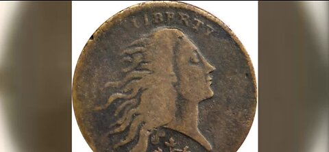 Rare vintage penny from 1793 sold on the Las Vegas Strip