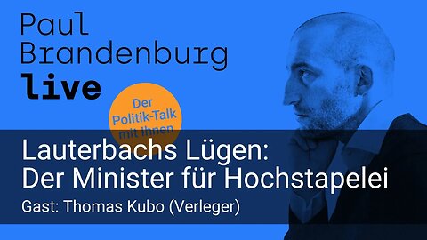 #36 - Lauterbachs Lügen: Der Minister für Hochstapelei. Gast: Thomas Kubo