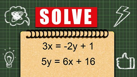 Using the substitution method on tough linear equations