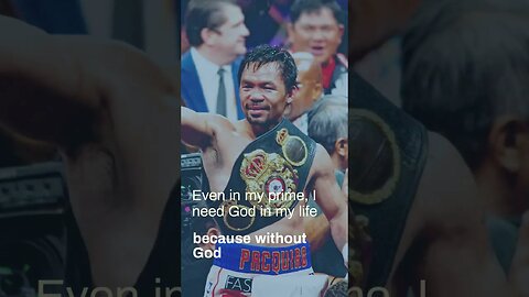 Manny Pacquiao Said What? #shorts #boxing #faith