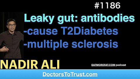 NADIR ALI 8‘ | Leaky gut: antibodies -cause T2Diabetes -multiple sclerosis