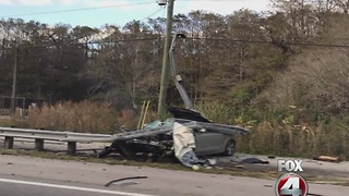 Crash near six mile cypress