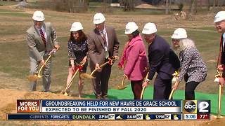 A school groundbreaking years in the making in Havre De Grace