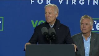 Biden Claims Glenn Youngkin Is An Acolyte of Donald Trump