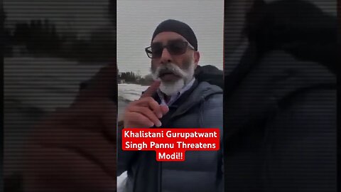 #khalistani #gurpatwantpannu Threatens #narendramodi In a Video