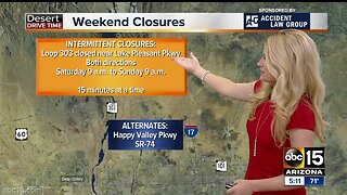 Weekend Travel Advisory (Oct. 4-7)