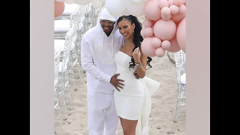 Nick Cannon, pregnant Bre Tiesi host baby shower
