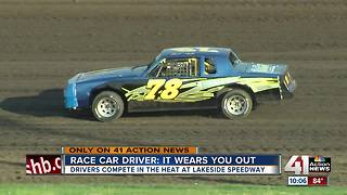 Hot weather in metro doesn't stop Lakeside Speedway drivers