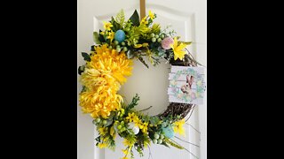 Grapevine Spring & Easter Wreaths|Marthas Wreath|Home Decor Ideas