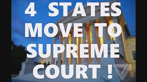 4 STATES MOVE TO SUPREME COURT + DOMINION FORENSICS PROVE FRAUD! TRUMP DECLARES 2020 ELECTION WIN!