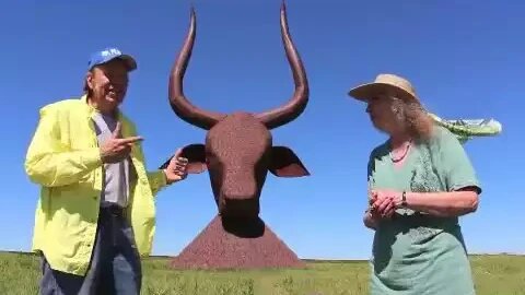 Porter Sculpture Park, Montrose, South Dakota. Travel USA, Mr. Peacock & Friends, Hidden Treasures