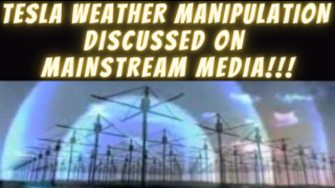 CBC NEWS Discusses Weather Manipulation | #TESLA