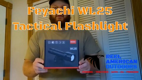 Feyachi WL25 Tactical Flashlight