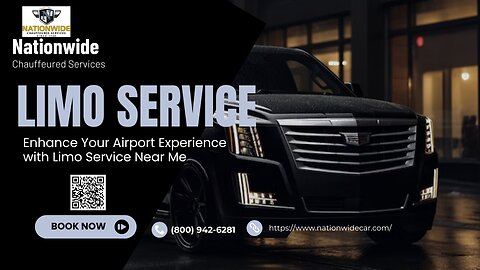 Enhance Your Airport Experience with Limo Service Near Me