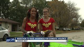 Taking on a marathon to help fight domestic violence