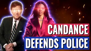 CANDACE OWENS WENT ON TUCKER AND GAVE A HEARTFELT, POWERFUL DEFENSE OF OUR POLICE