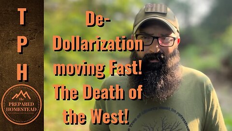 De-Dollarization Moving Fast! The Death of the West!