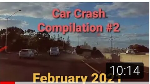 Car Crash Compilation #2 February 2021