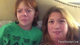 "Mother Daughter Hilarious Face Swap"