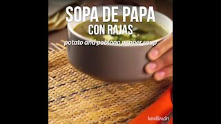 Potato Soup with Rajas